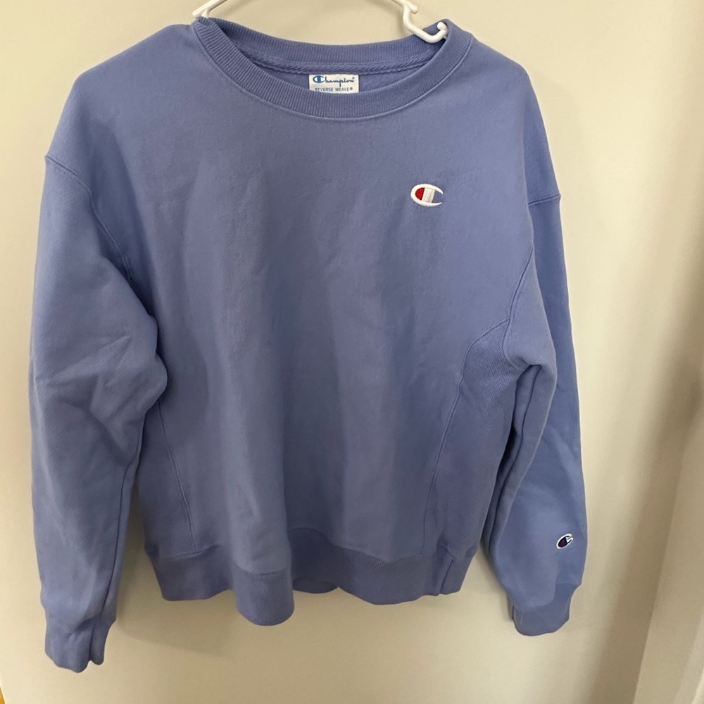 Purple Champion crew neck